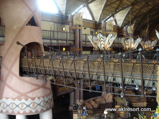 Bridge over lobby
